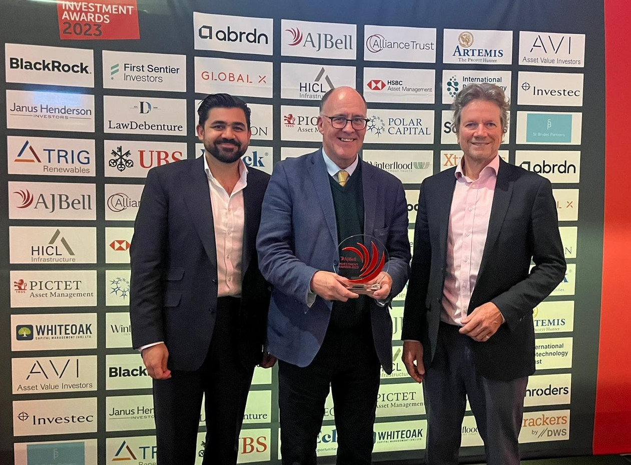 TRIG wins at 2023 AJ Bell Awards